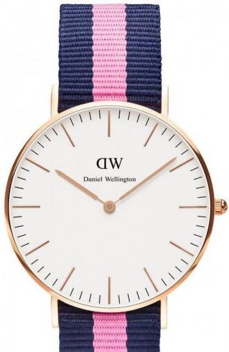 Navy Blue Wrist Watch 0505DW