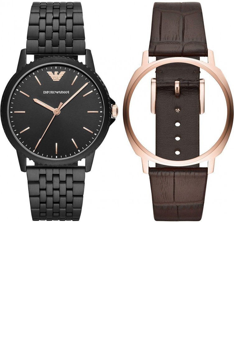 Black Wrist Watch 80021 Sefamerve
