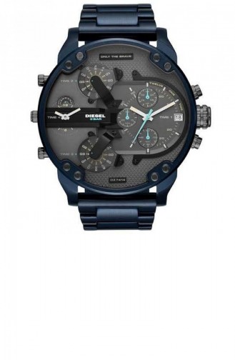 Navy Blue Horloge 7414