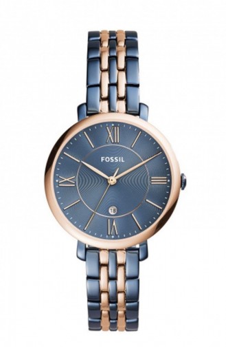 Navy Blue Wrist Watch 4321