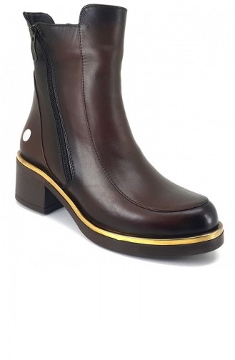 Brown Bot-bootie 5595