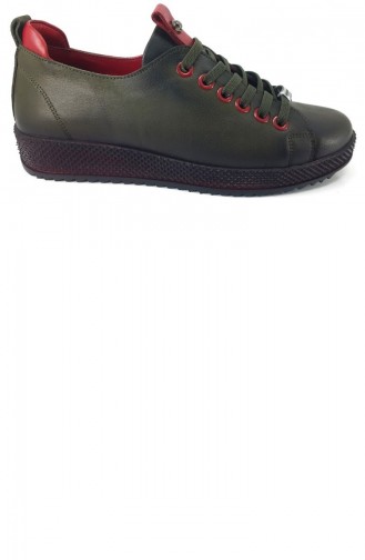 Khaki Tägliche Schuhe 7089
