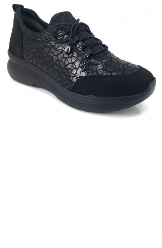 Black Casual Shoes 7257