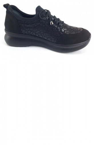 Black Casual Shoes 7257