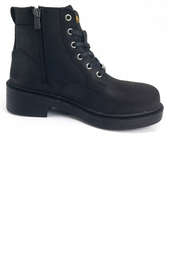Black Boots-booties 7276