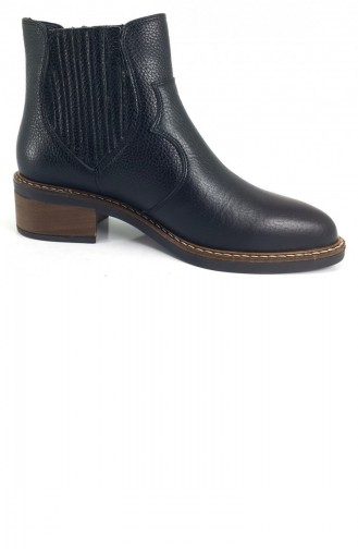 Black Boots-booties 7363