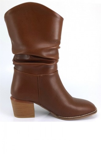 Tan Boots-booties 7426