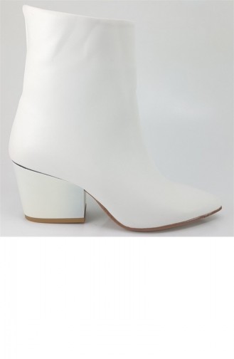 White Bot-bootie 7429