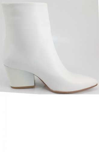 White Boots-booties 7429