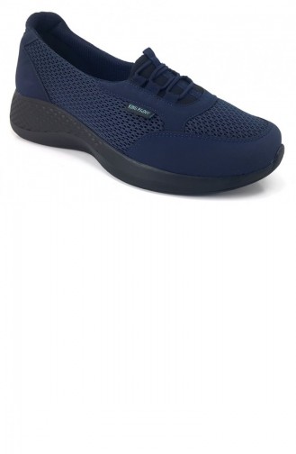 Navy Blue Casual Shoes 7504