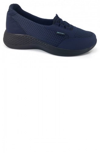 Navy Blue Casual Shoes 7504
