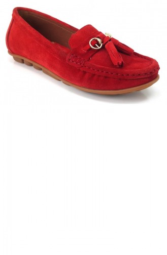 Red Casual Shoes 7555