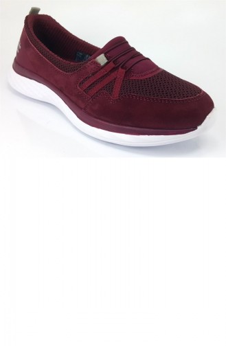 Claret Red Casual Shoes 7949