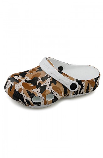 Brown Kid s Slippers & Sandals 001-01
