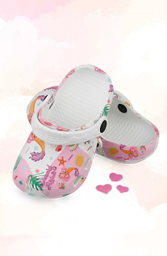 Pink Kid s Slippers & Sandals 001-11