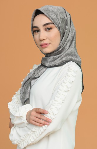 Aker S Twill Eşarp 8317-797-972 Füme