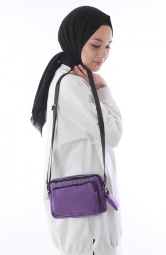 Purple Shoulder Bags 0050-05