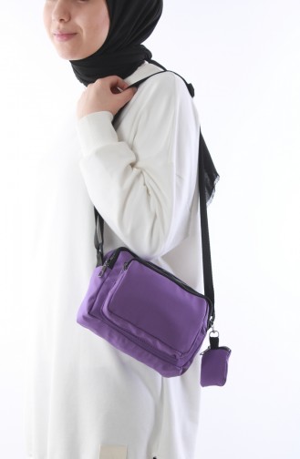 Purple Shoulder Bag 0050-05