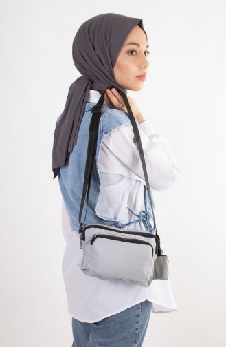 Gray Shoulder Bag 0050-06