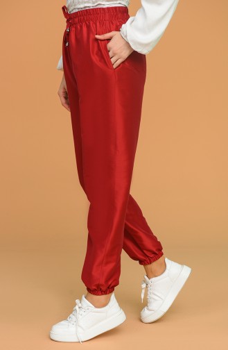 Claret Red Pants 0192-04