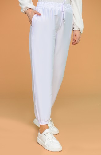 Pantalon Blanc 0192-08