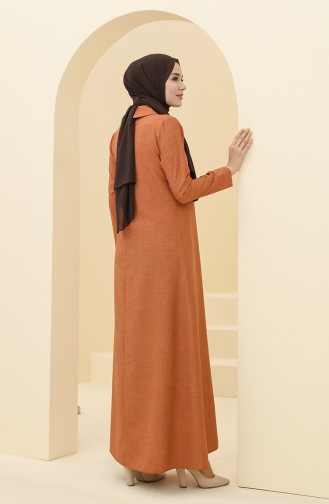 Tabak Hijab Kleider 5010-01