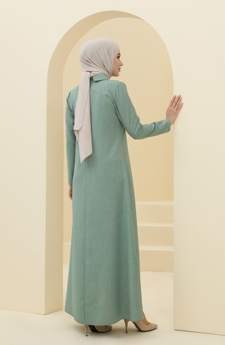 فستان أخضر 5010-08