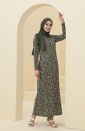 Robe Hijab Khaki 8899-05