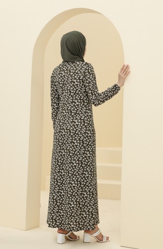 Robe Hijab Khaki 8899-05