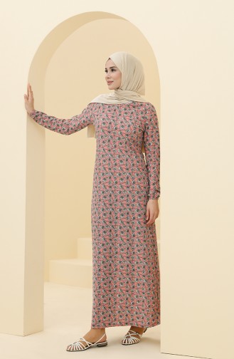 Robe Hijab Poudre 8900-02
