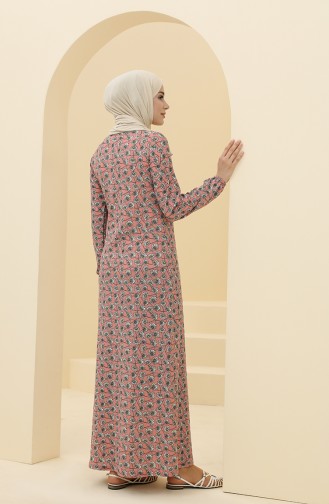 Robe Hijab Poudre 8900-02