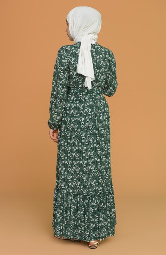 Robe Hijab Vert 2193-04
