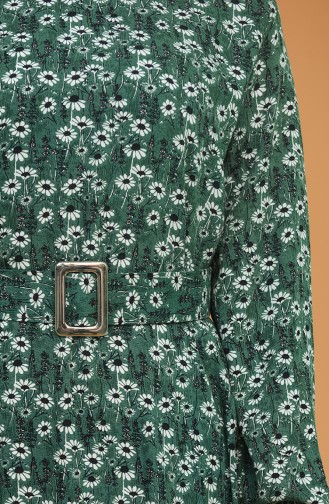 فستان أخضر حشيشي 2193-04