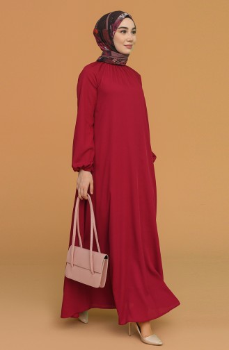 Robe Hijab Fushia Foncé 3210-05