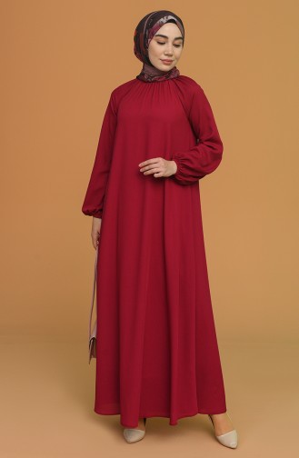 فستان فوشي داكن 3210-05