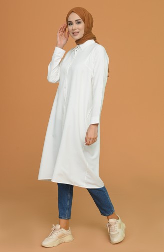 Reglan Kol Tunik 6433-16 Ekru