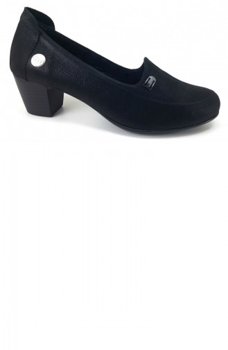 Black High-Heel Shoes 4977
