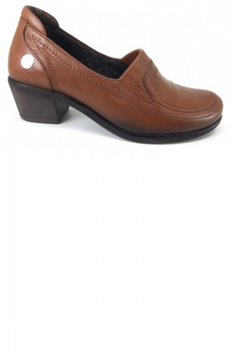 Tan High-Heel Shoes 5080