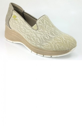 Beige Casual Shoes 7626