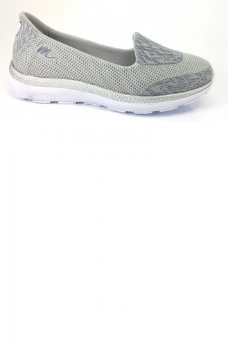 Gray Casual Shoes 7634