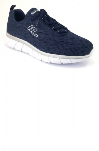 Navy Blue Casual Shoes 7636