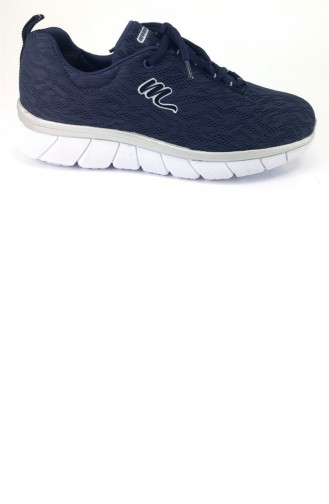 Navy Blue Casual Shoes 7636