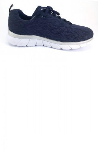 Navy Blue Casual Shoes 7636