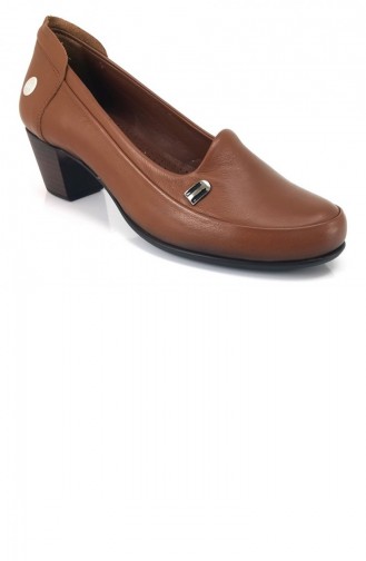 Chaussures a Talons Tabac 7652