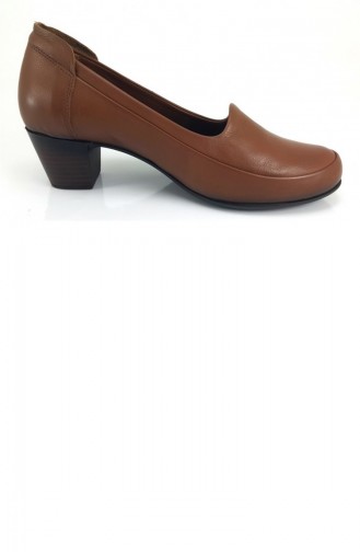 Chaussures a Talons Tabac 7652