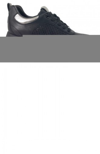 Schwarz Tägliche Schuhe 7660