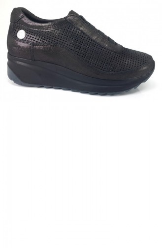الأحذية الكاجوال أسود 7661