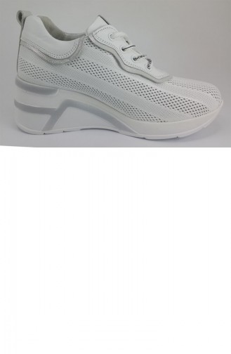 Weiß Tägliche Schuhe 7707
