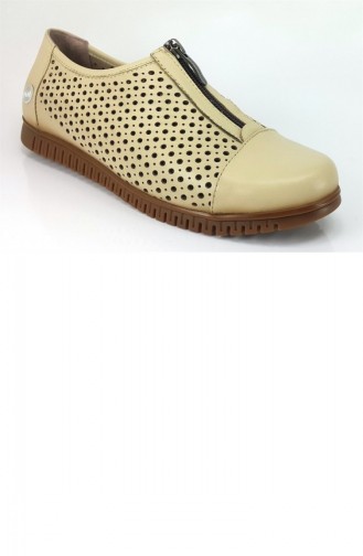 Beige Casual Shoes 7717