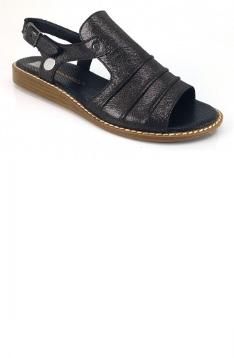 Black Summer Sandals 7724